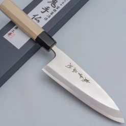 Suisin KisyuBussin Shirogami #2 Deba 18 cm + Saya