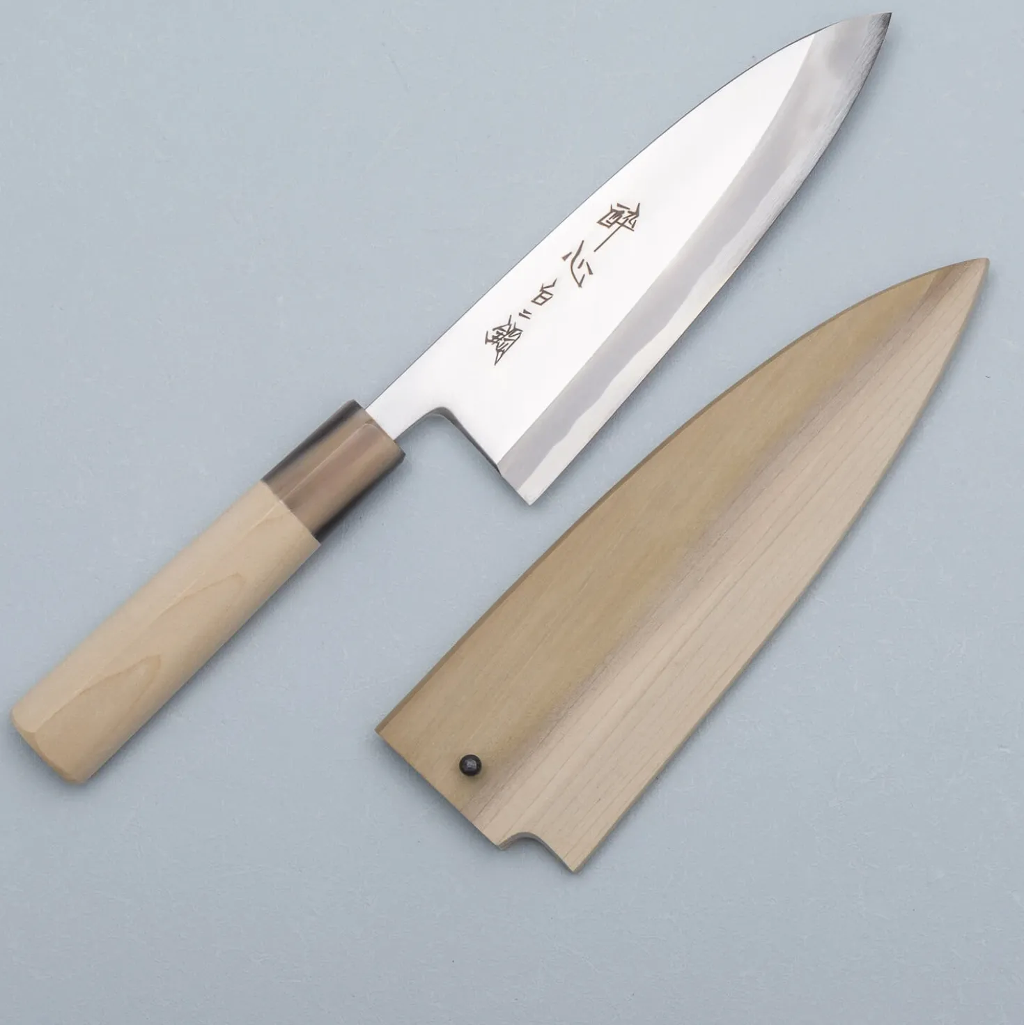 Suisin Shironiko Deba 16.5 cm + Saya