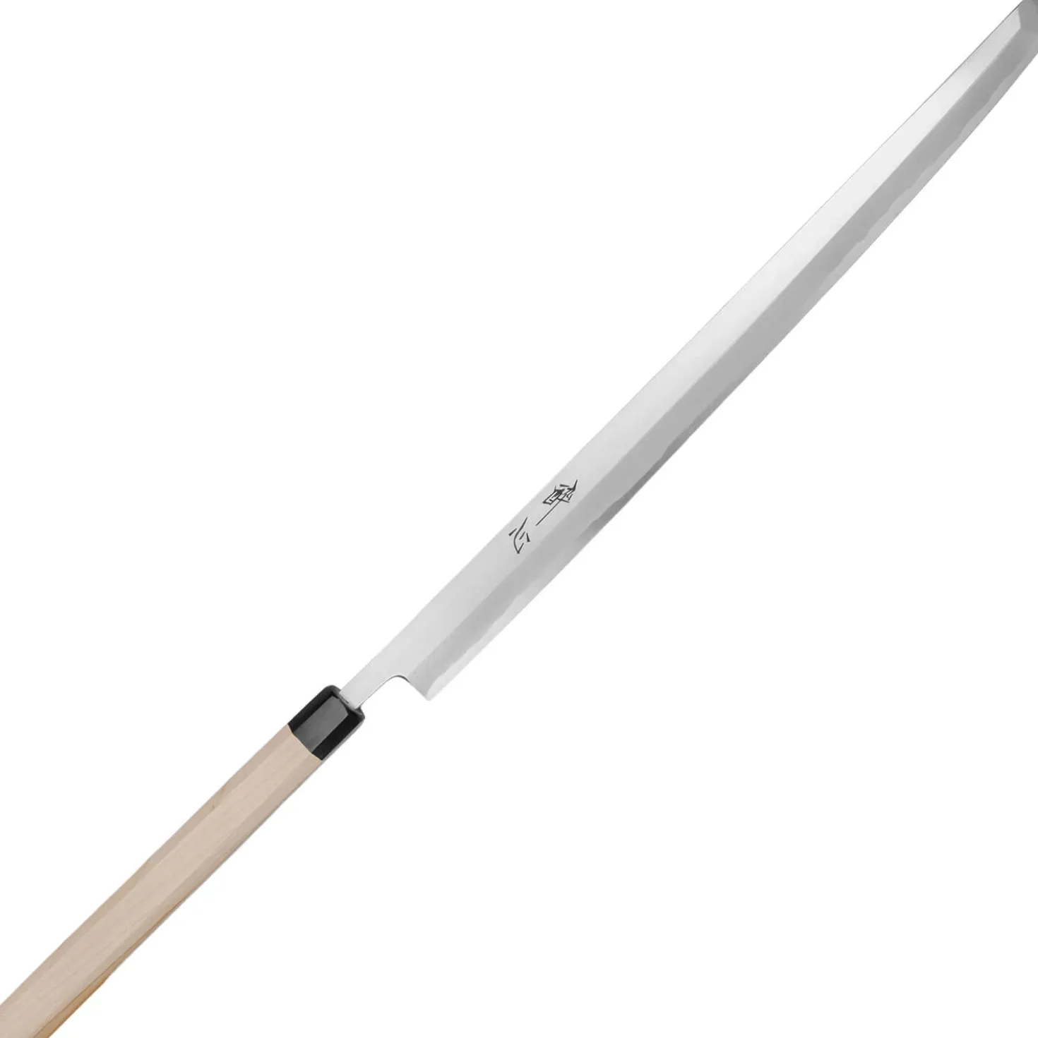 Suisin Yasukiko Shirogami #3 Maguro Knife 54 cm + Saya