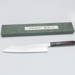 Sukenari Shirogami #2 MIzu-Honyaki Kiritsuke Gyuto 27 cm