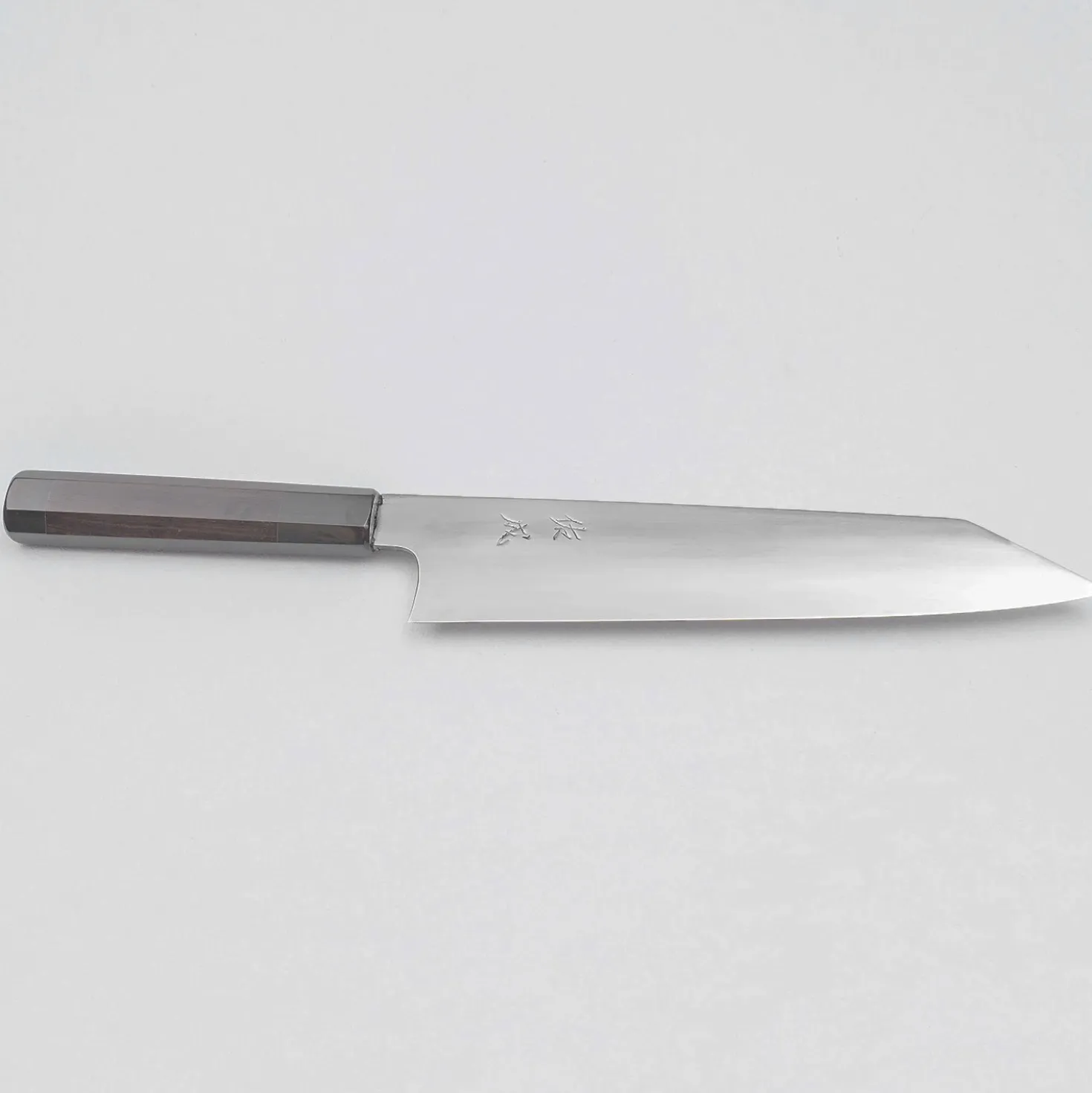 Sukenari Shirogami #2 MIzu-Honyaki Kiritsuke Gyuto 24 cm