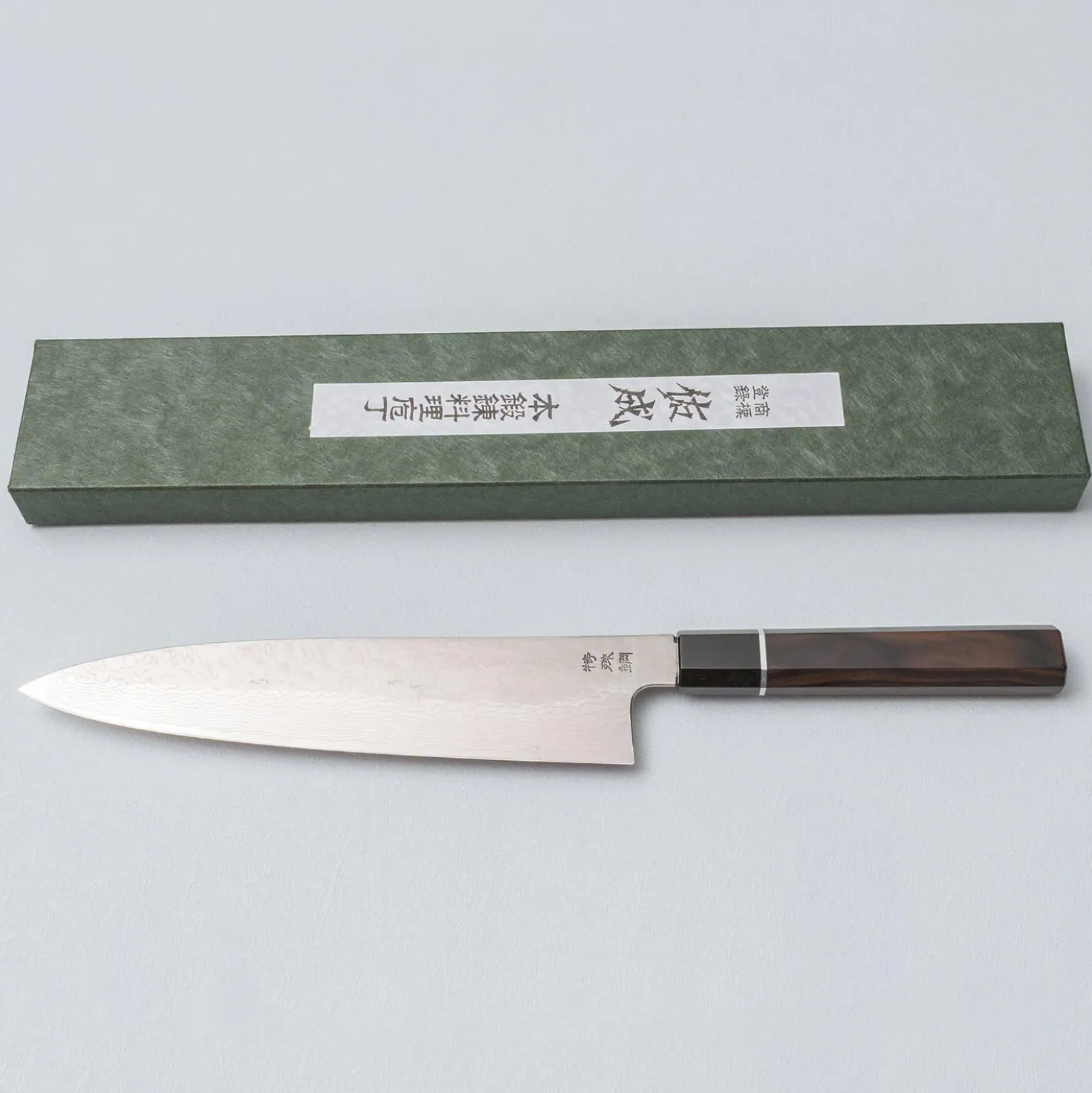 Sukenari STRIX Damast Ebony Gyuto 24 cm