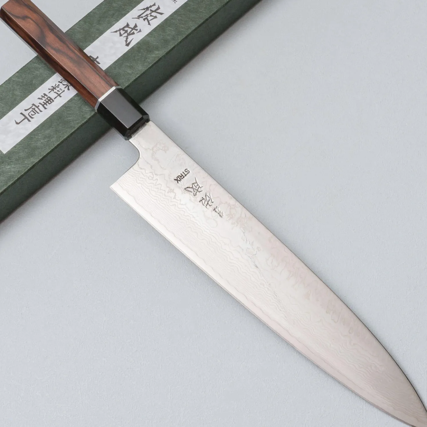 Sukenari STRIX Damast Ebony Gyuto 27 cm