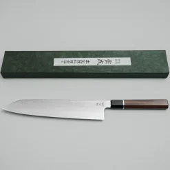 Sukenari STRIX Damast Ebony Kiritsuke Gyuto 27 cm