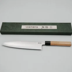 Sukenari STRIX Oak Gyuto 24 cm