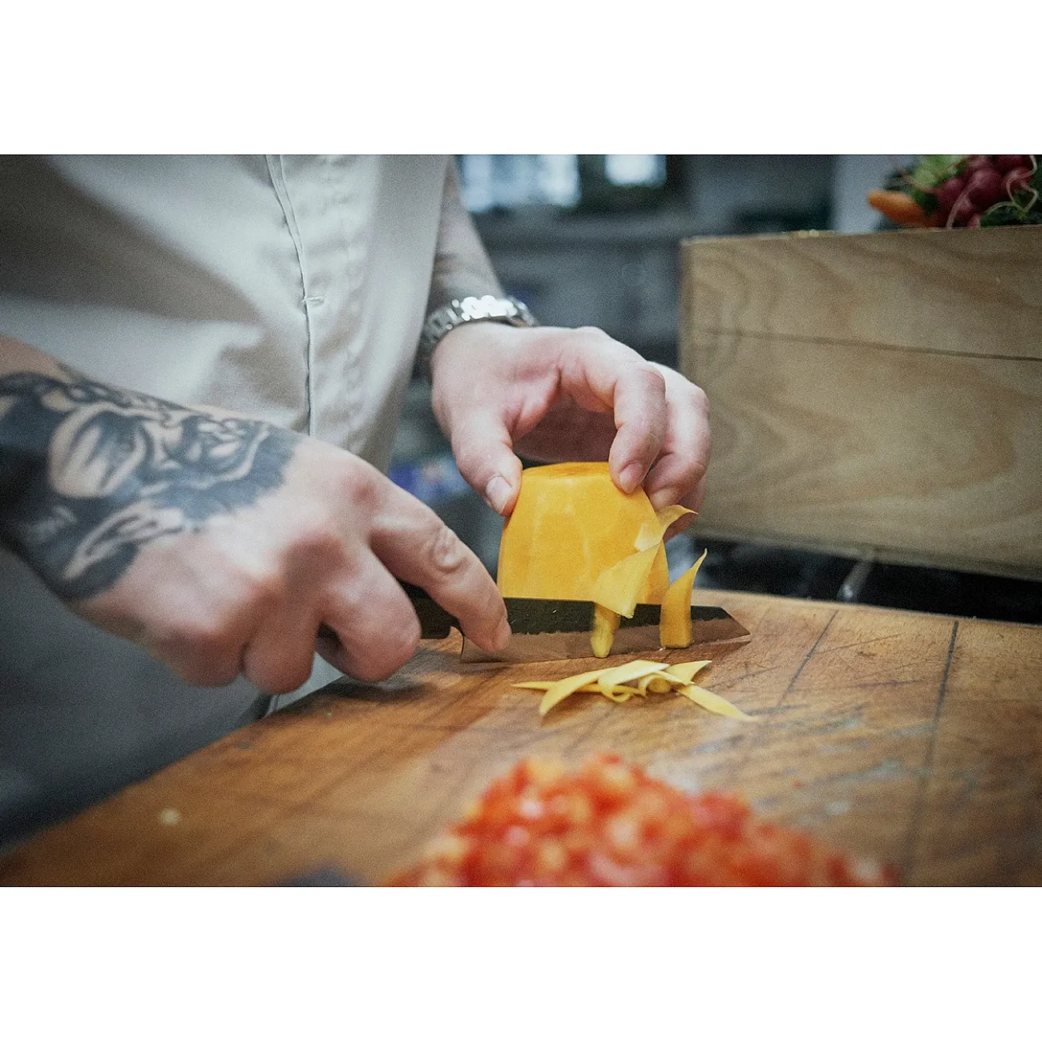 Suncraft Kouhei-Shinmatsu ZDP189 Petty 13.5 cm