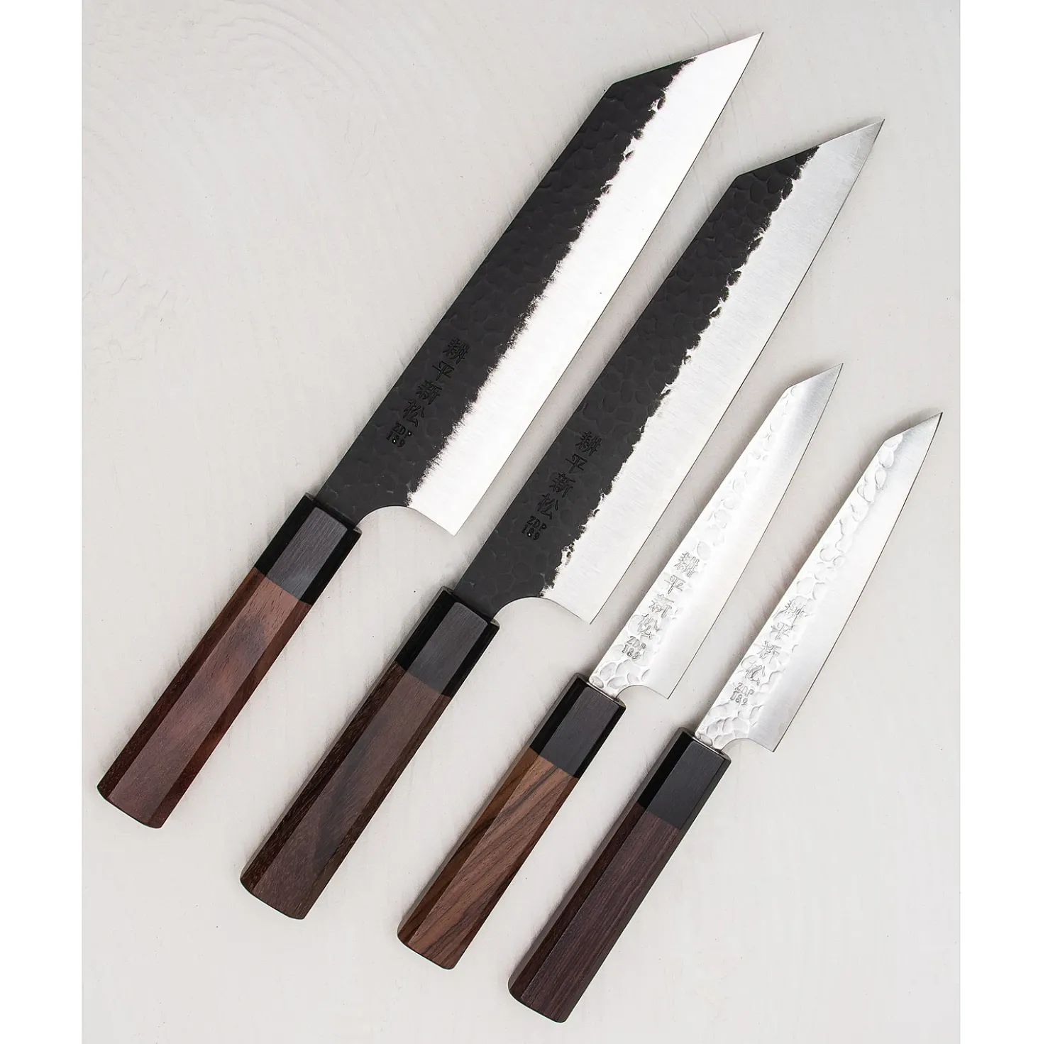 Suncraft Kouhei-Shinmatsu ZDP189 Silver Bunka 20 cm