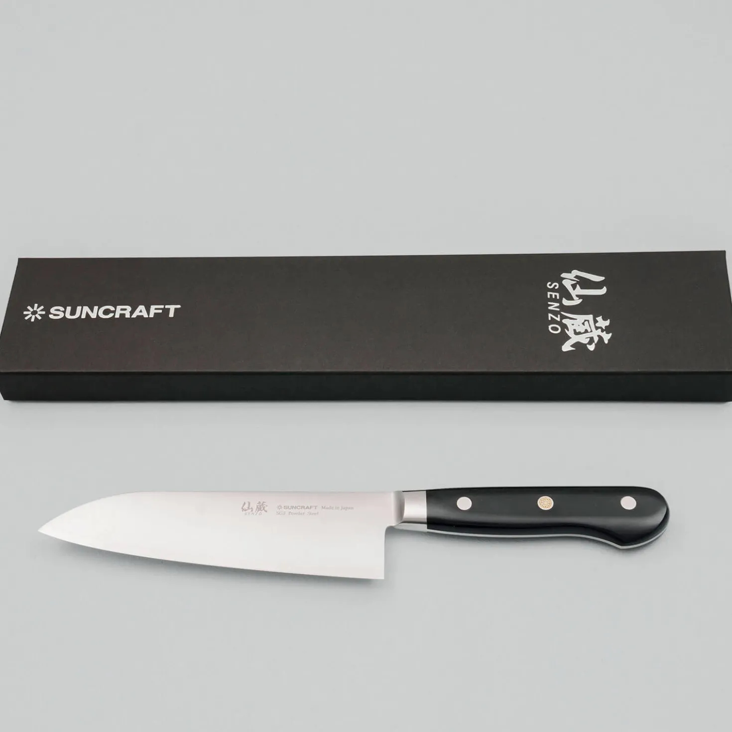 Suncraft Senzo Professional Santoku 16.5 cm