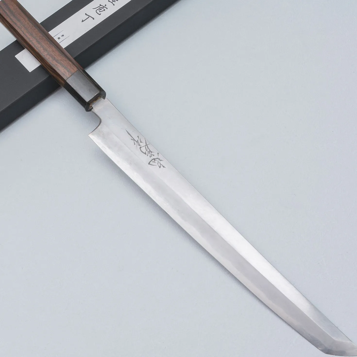 Tadafusa Shirogami #2 Honyaki Yanagiba 27 cm Special #7