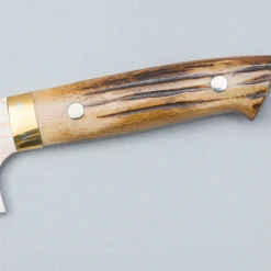 Takeshi Saji Aogami #2 Rainbow Cowhorn Santoku 18 cm