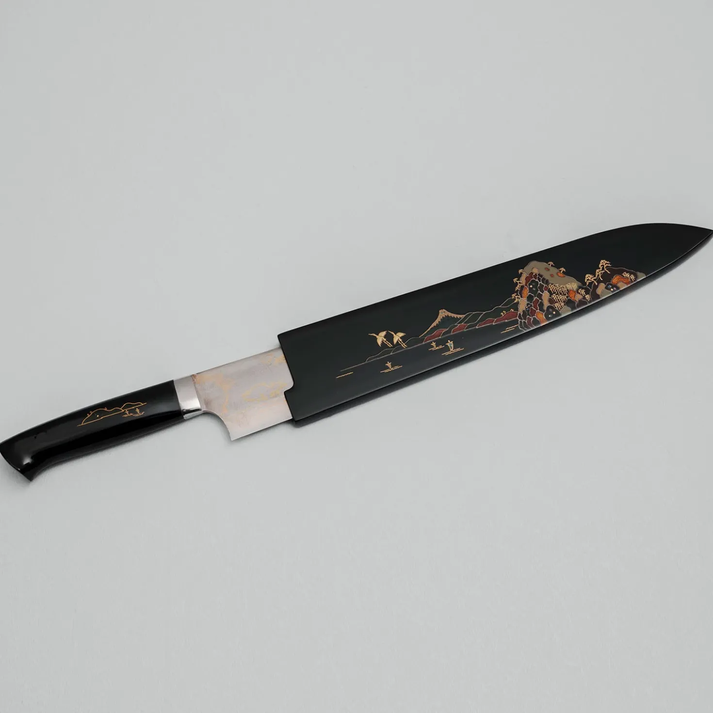 Takeshi Saji Rainbow Aogami Fuji Gyuto 27 cm #3