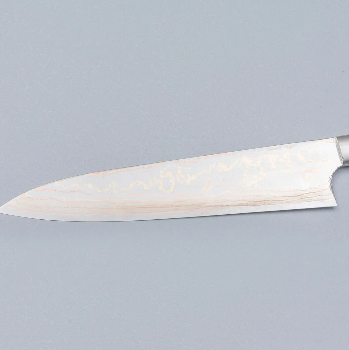 Takeshi Saji Rainbow Aogami Ironwood Gyuto 24 cm