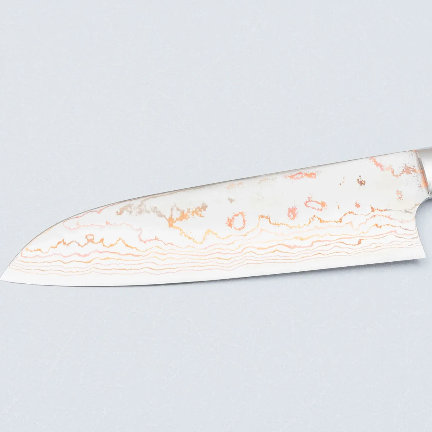 Takeshi Saji Rainbow Aogami Ironwood Santoku 18 cm