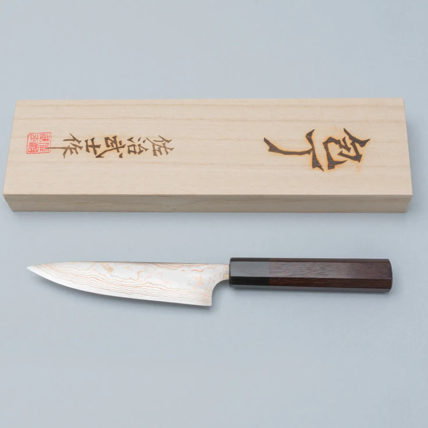 Takeshi Saji Rainbow Aogami Wa Petty 13.5 cm