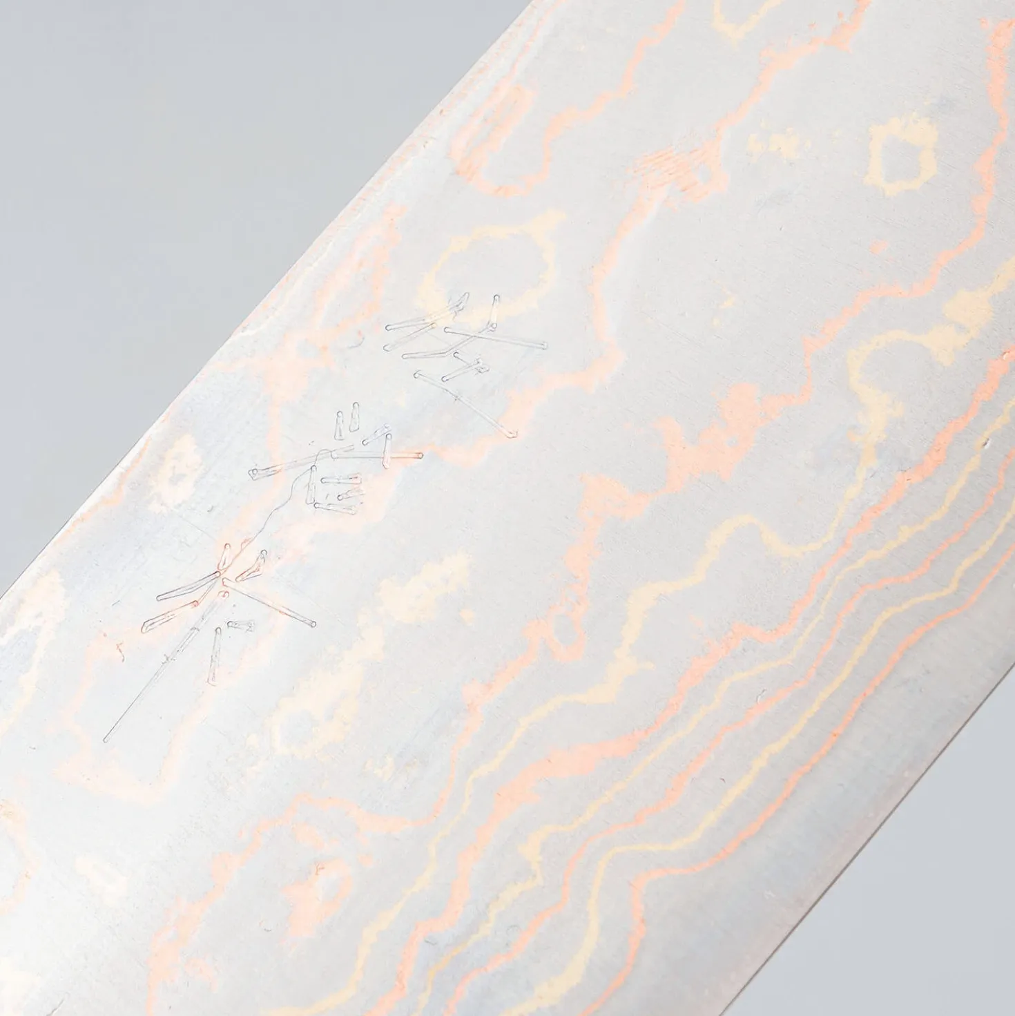 Takeshi Saji Rainbow Aogami Wa Nakiri 17 cm