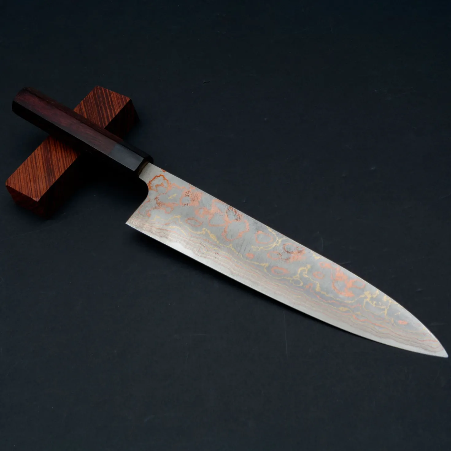 Takeshi Saji Rainbow Aogami Wa Koksmes 24 cm