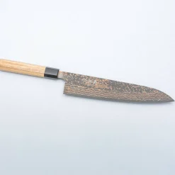 Takeshi Saji Rainbow Nickel VG10 Oak Gyuto 24 cm