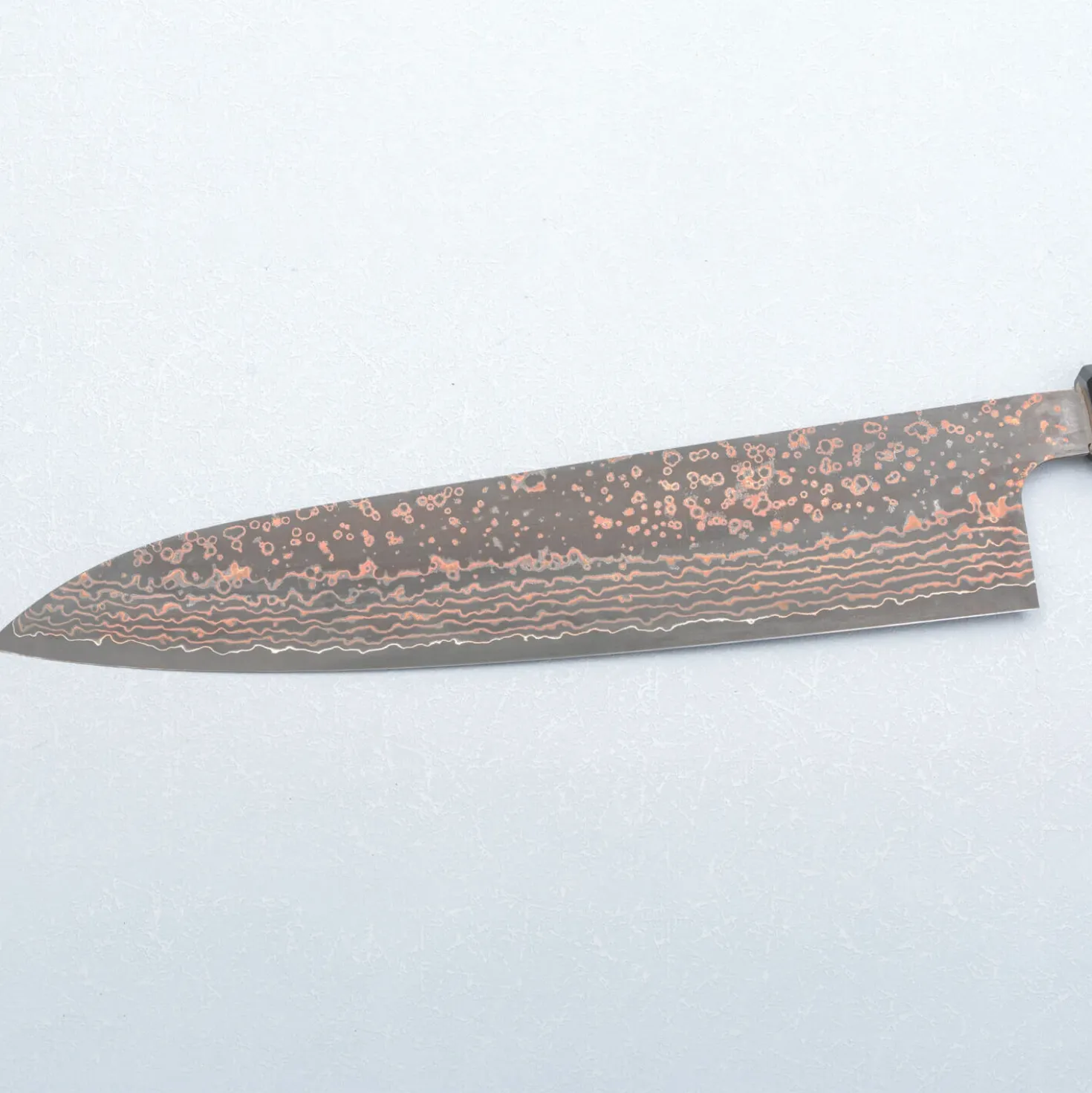 Takeshi Saji Rainbow Nickel VG10 Oak Gyuto 24 cm