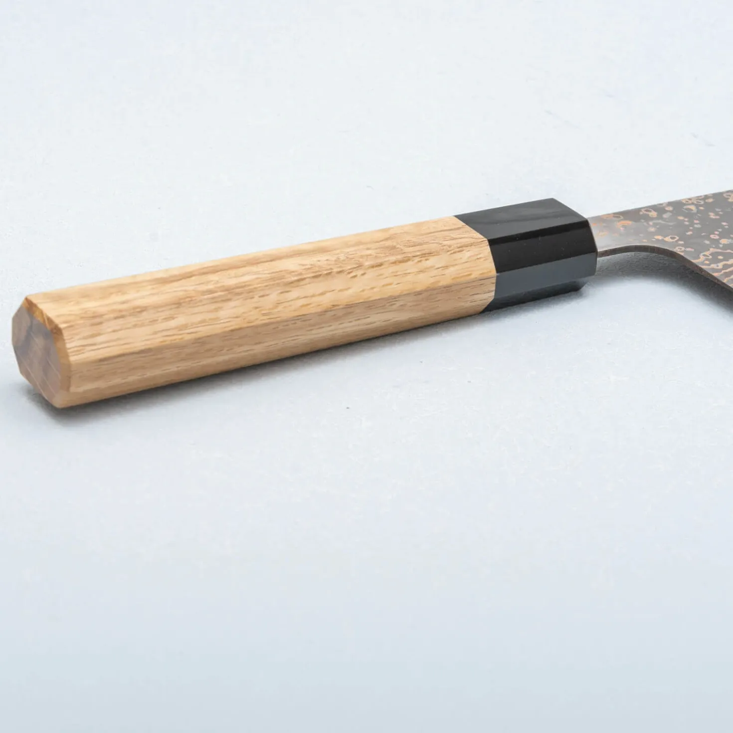 Takeshi Saji Rainbow Nickel VG10 Oak Gyuto 24 cm