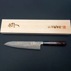Takeshi Saji Rainbow Nickel VG10 Gyuto 24 cm