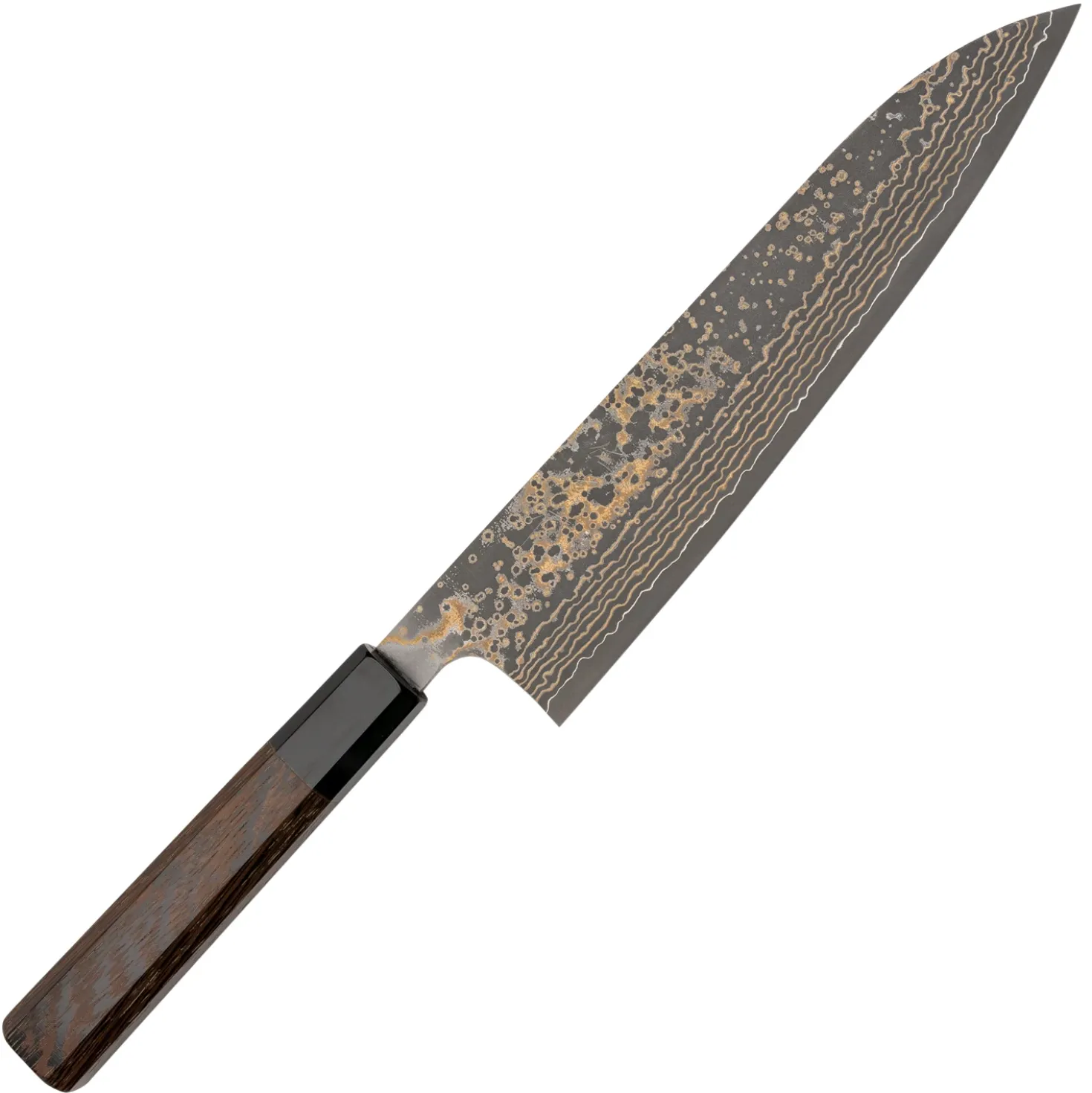 Takeshi Saji Rainbow Nickel VG10 Gyuto 21 cm