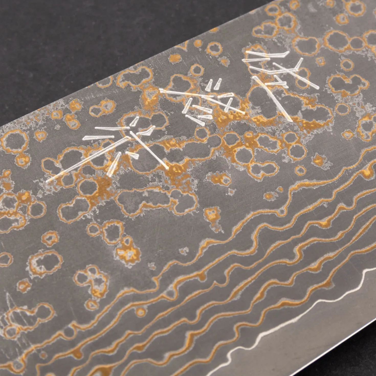Takeshi Saji Rainbow Nickel VG10 Bunka 16 cm