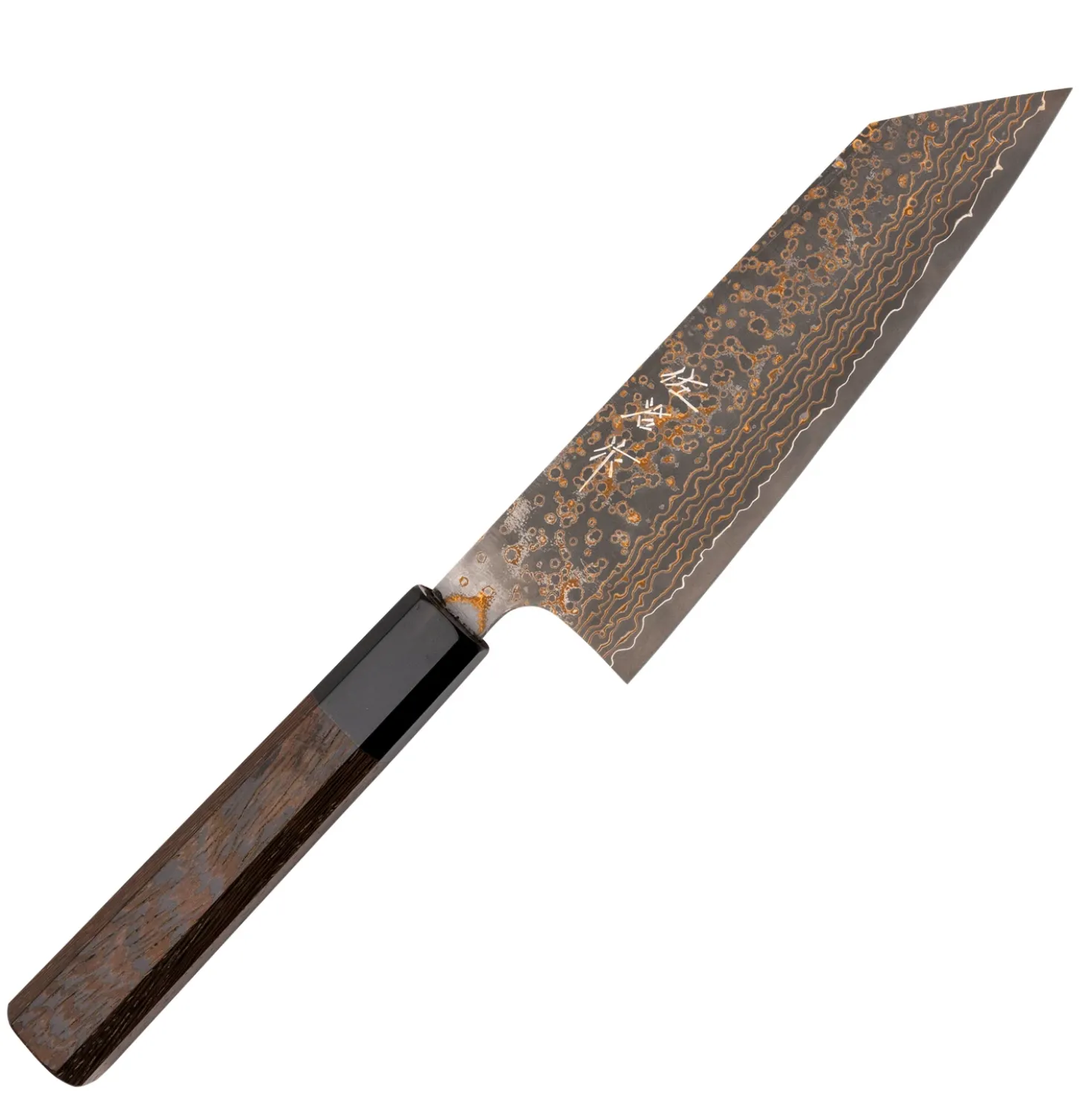 Takeshi Saji Rainbow Nickel VG10 Bunka 16 cm