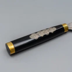 Takeshi Saji R2 Fujin Raiijin Makie Tsuchime Gyuto 24 cm