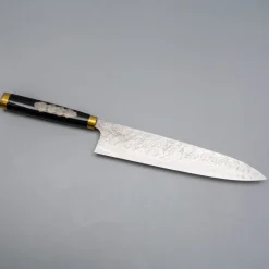 Takeshi Saji R2 Fujin Raiijin Makie Tsuchime Gyuto 24 cm