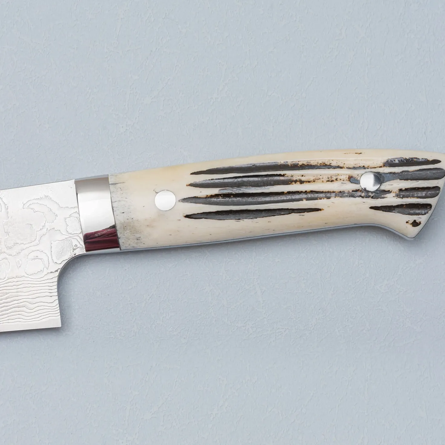 Takeshi Saji SG2 Diamond Damast Staghorn Gyuto 24 cm