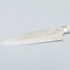 Takeshi Saji SG2 Diamond Damast Staghorn Santoku 18 cm