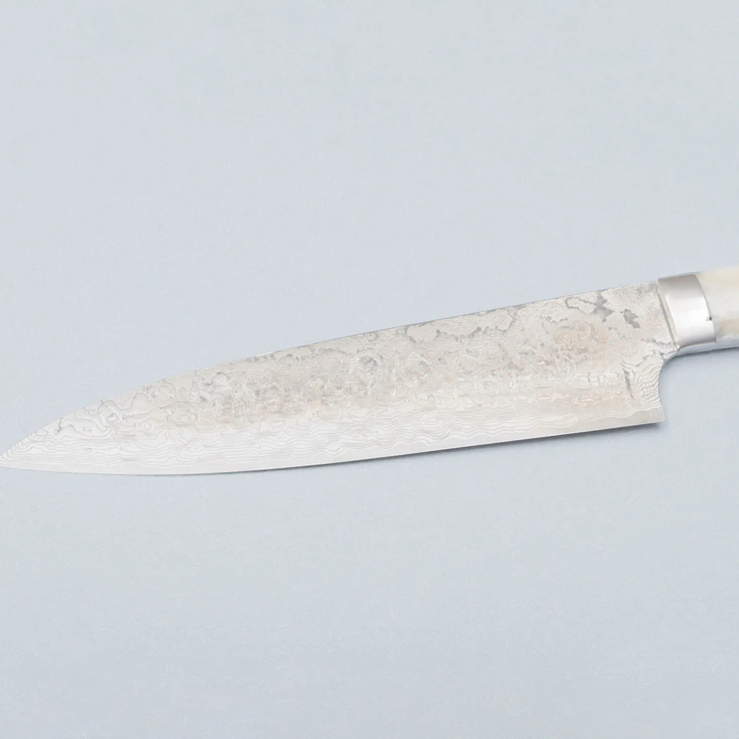 Takeshi Saji SG2 Diamond Damast Staghorn Santoku 18 cm