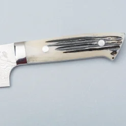 Takeshi Saji SG2 Diamond Damast Staghorn Santoku 18 cm