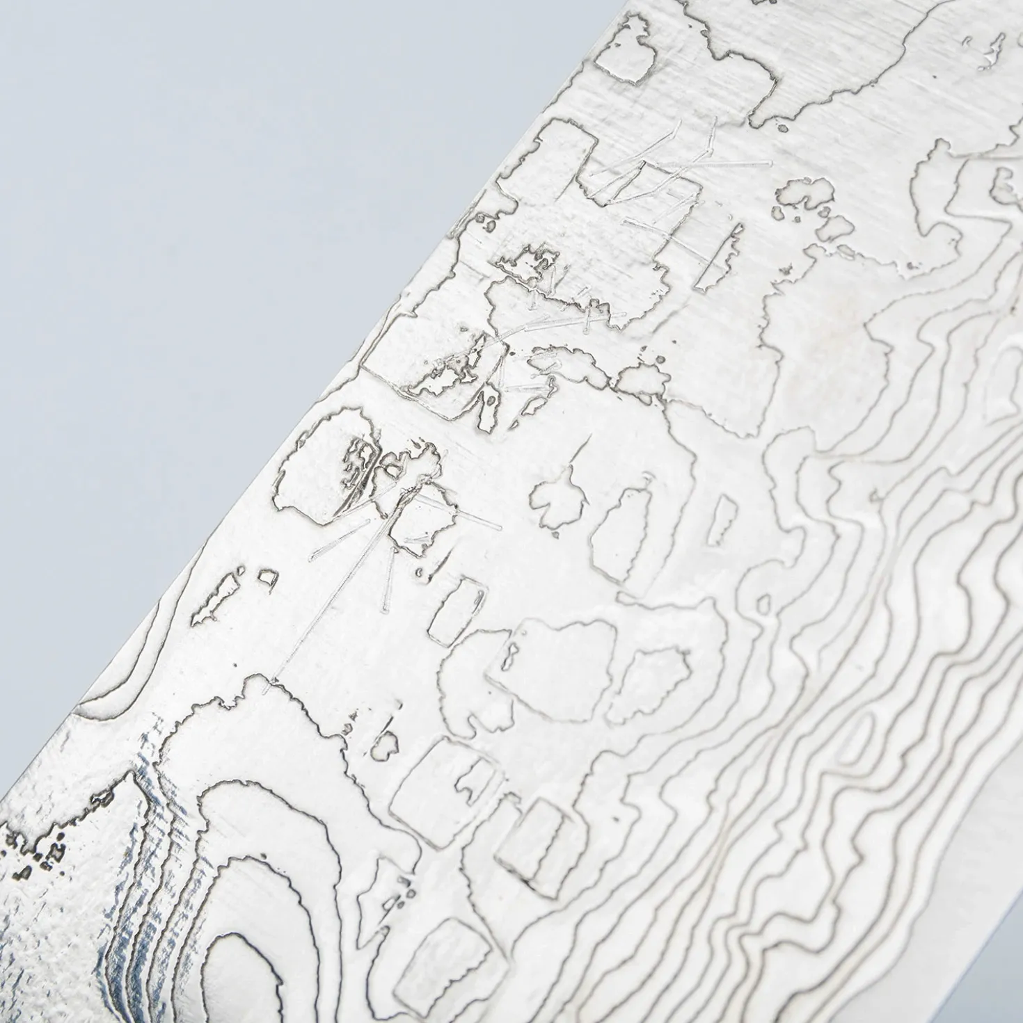 Takeshi Saji SG2 Diamond Damast Staghorn Bunka 18 cm