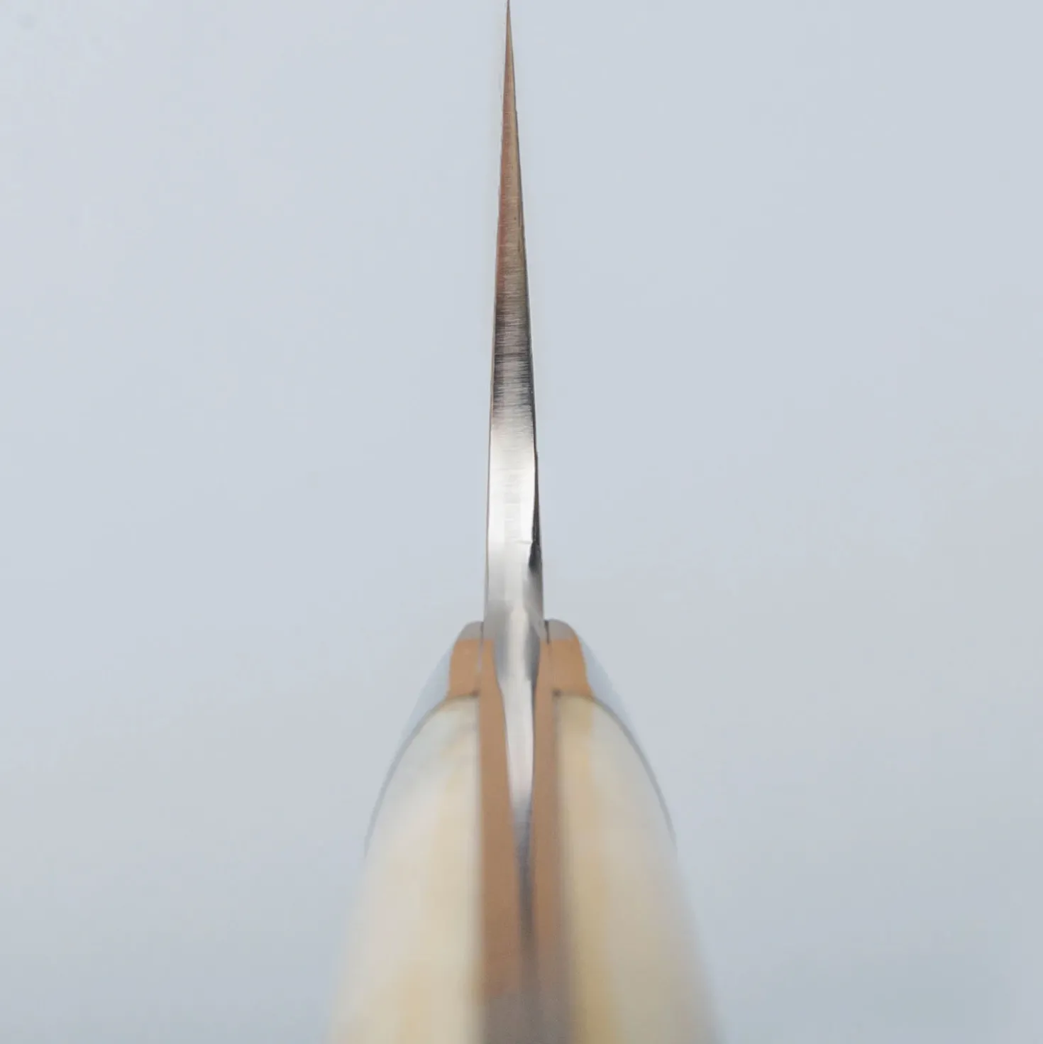 Takeshi Saji SG2 Diamond Damast Staghorn Bunka 18 cm