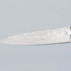 Takeshi Saji SG2 Diamond Damast Staghorn Gyuto 21 cm
