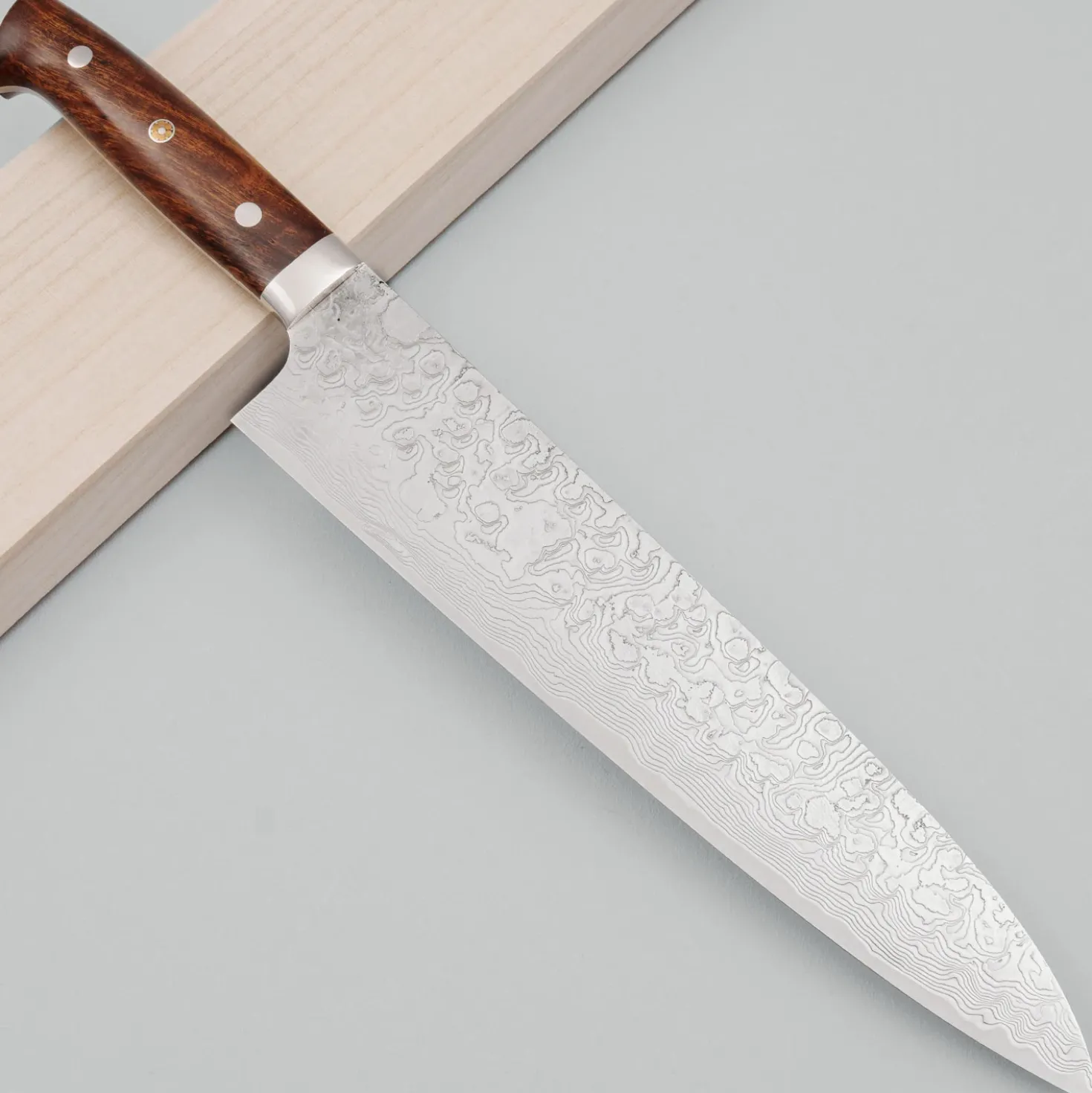 Takeshi Saji SG2 Diamond Damast Ironwood Gyuto 27 cm