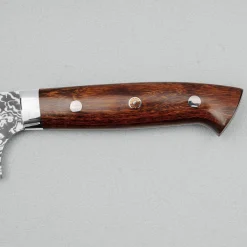Takeshi Saji SG2 Diamond Damast Ironwood Gyuto 24 cm