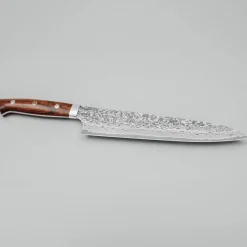 Takeshi Saji SG2 Diamond Damast Ironwood Gyuto 24 cm