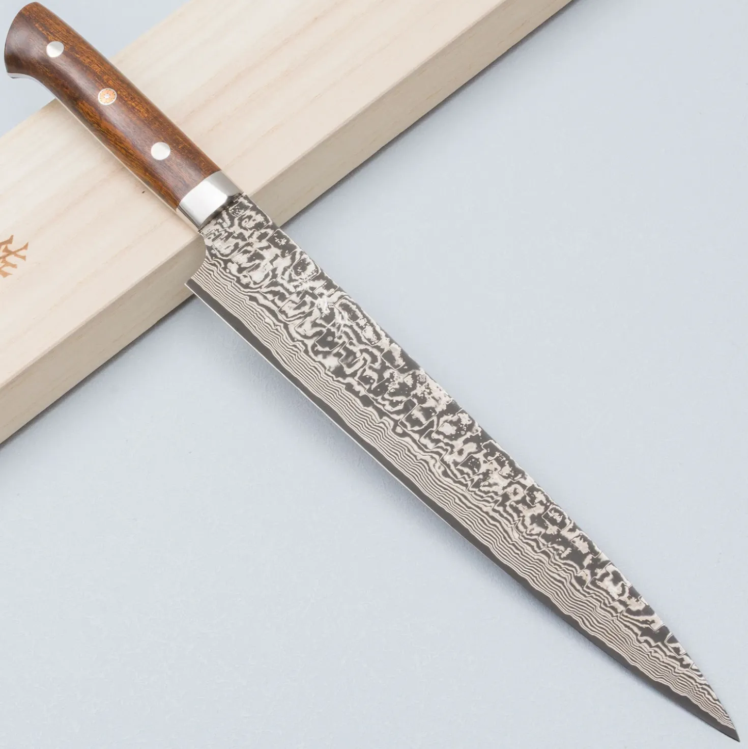 Takeshi Saji SG2 Nickel Damast Ironwood Sujihiki 24 cm