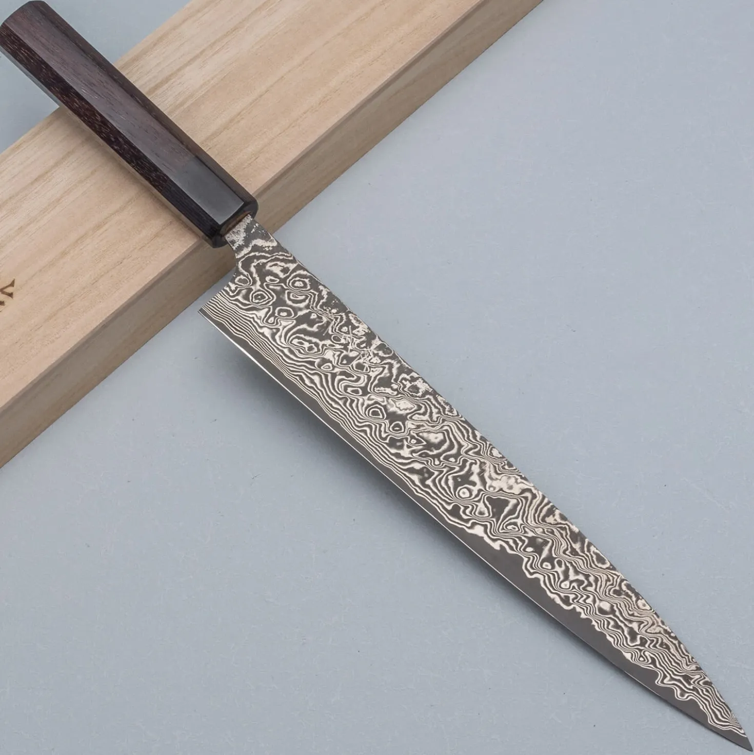 Takeshi Saji SG2 Nickel Damast Sujihiki 24 cm