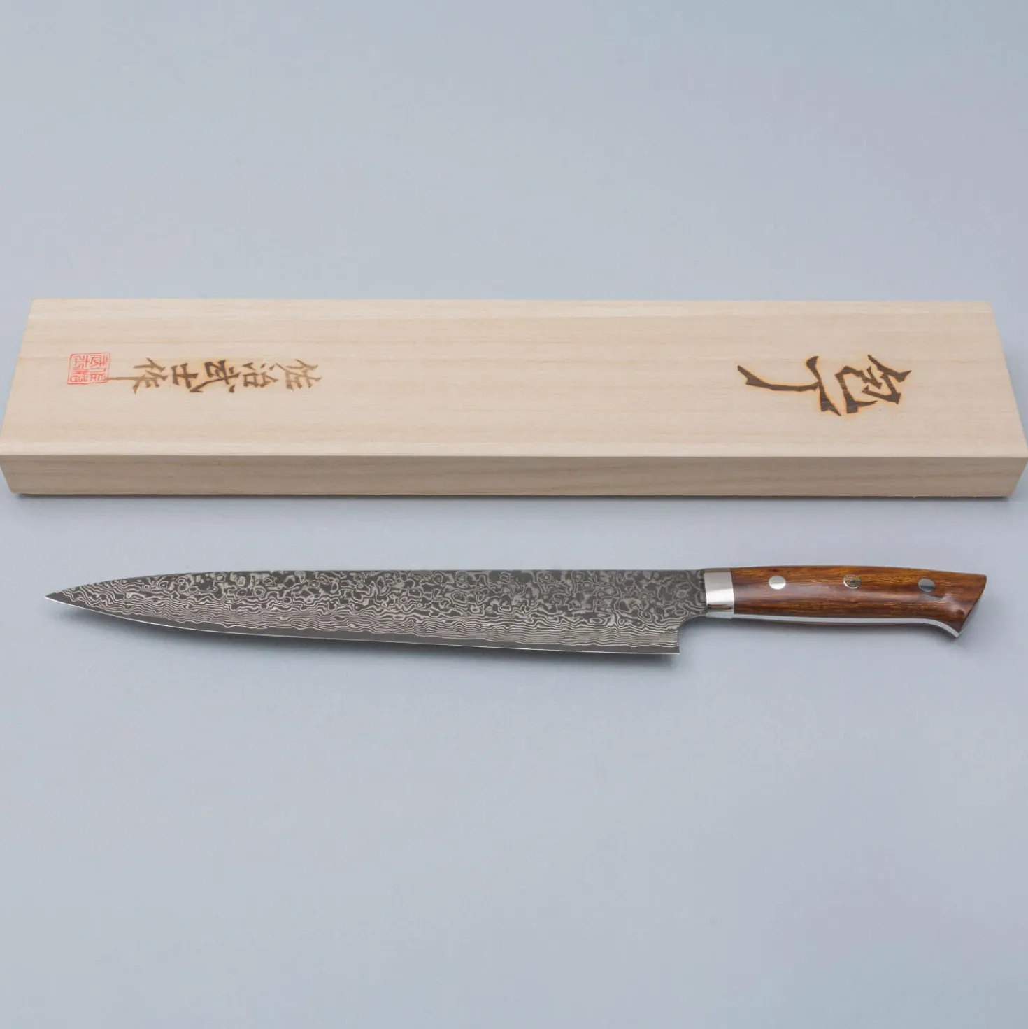 Takeshi Saji SG2 Nickel Damast Ironwood Sujihiki 27 cm