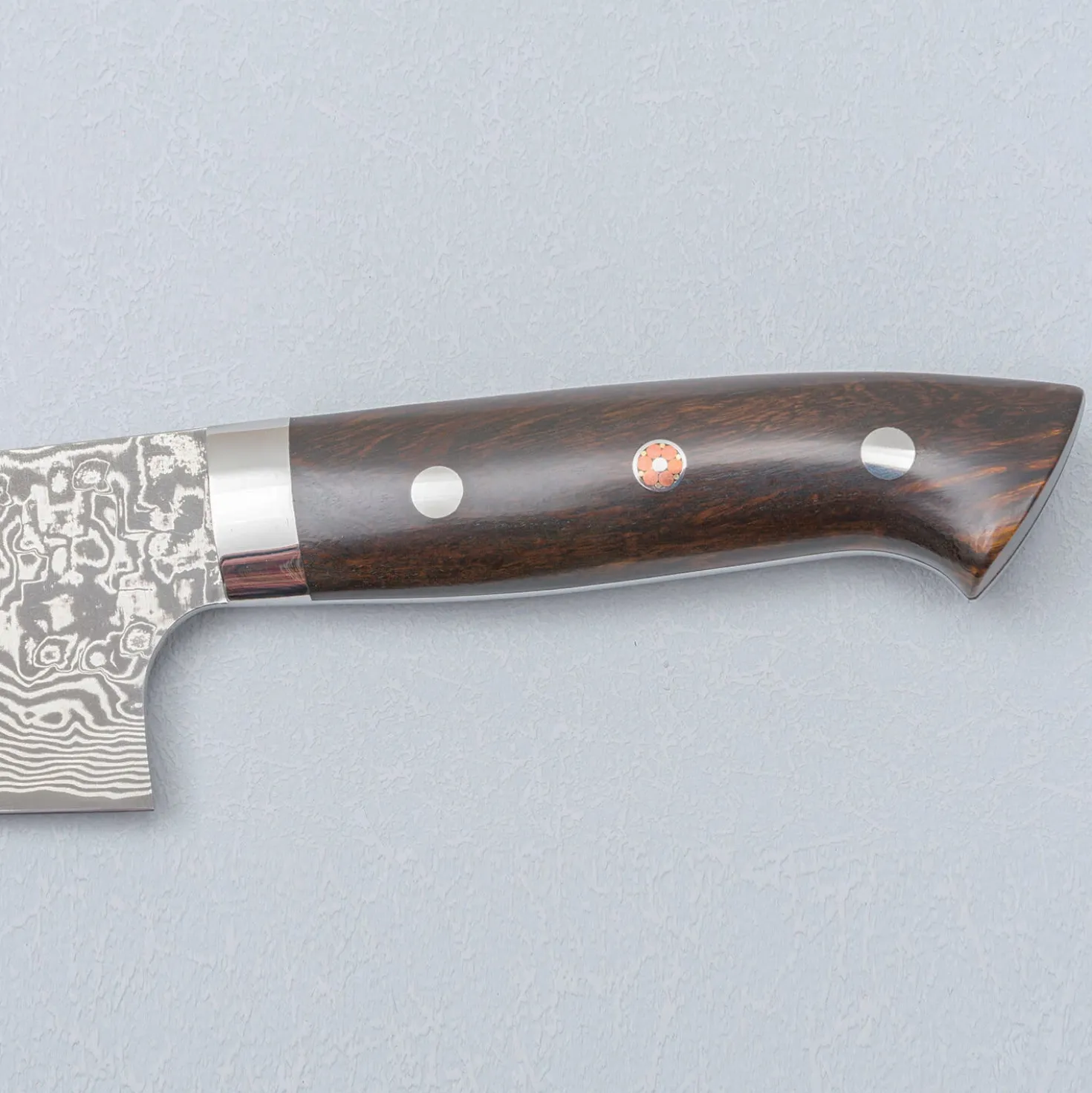 Takeshi Saji SG2 Nickel Damast Ironwood Santoku 18 cm