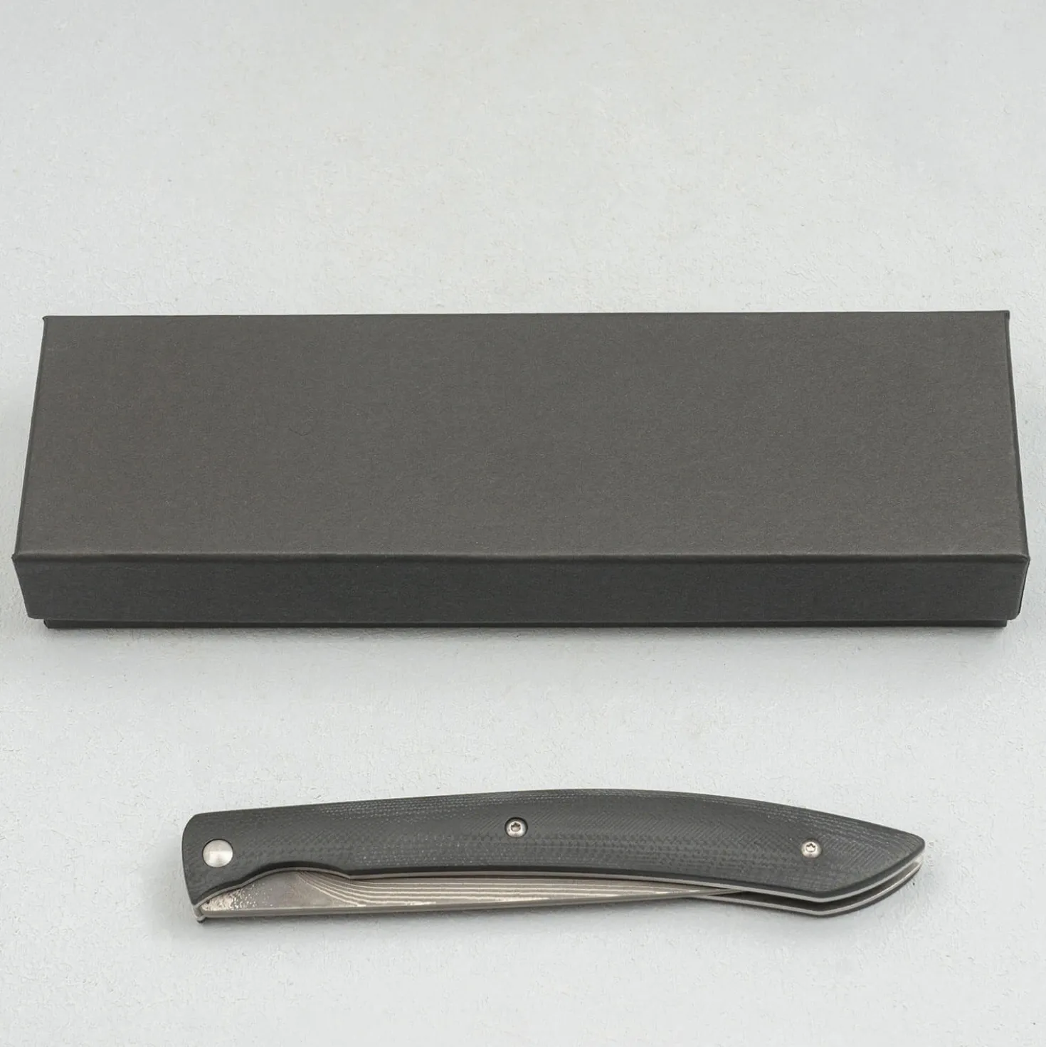 Takeshi Saji SG2 Nickel Damast Black Steak knife 10 cm