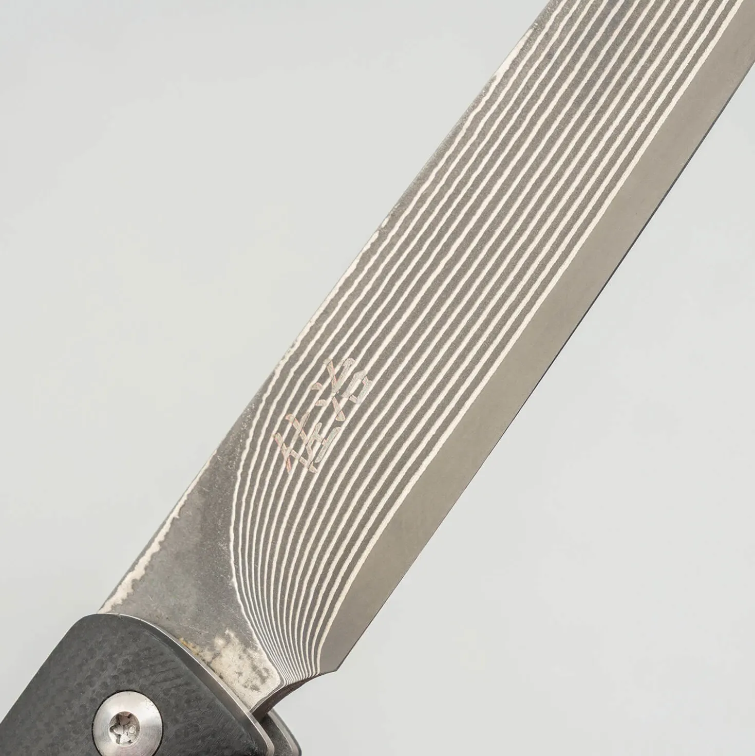 Takeshi Saji SG2 Nickel Damast Black Steak knife 10 cm
