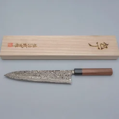 Takeshi Saji SG2 Nickel Damast Gyuto 24 cm