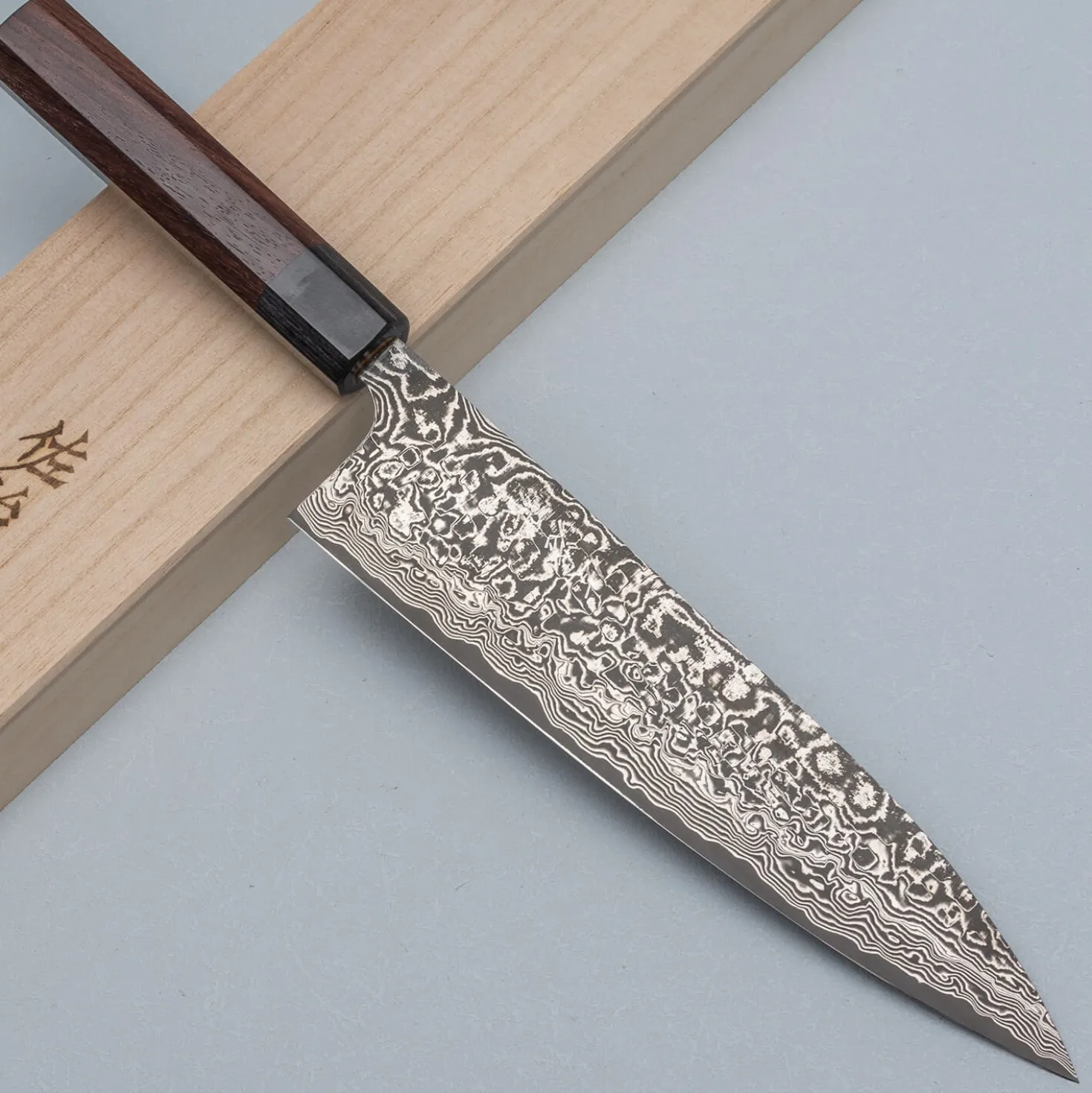 Takeshi Saji SG2 Nickel Damast Gyuto 21 cm