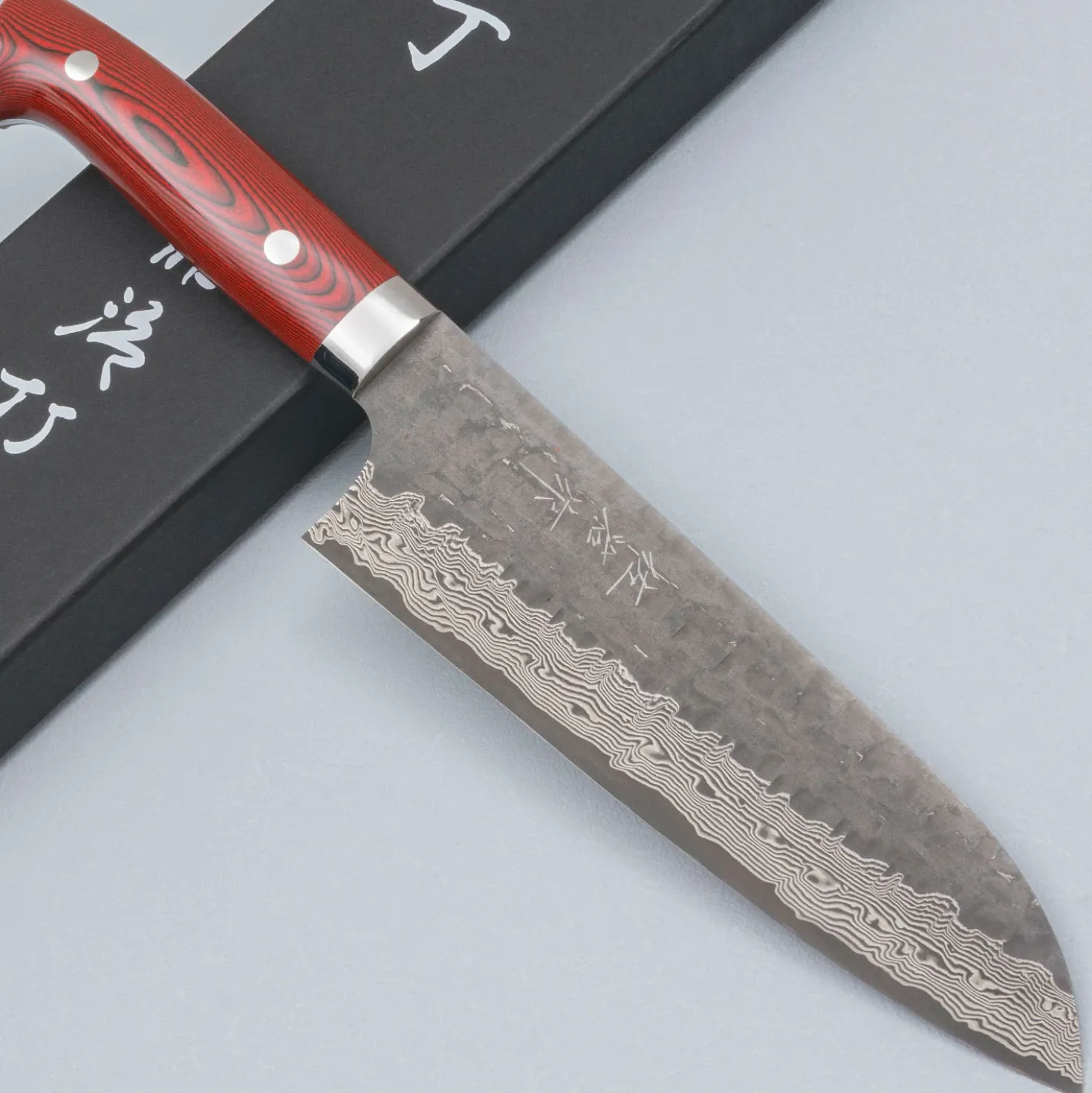 Takeshi Saji VG10 Cross Tsuchime Kurouchi Bunka 17 cm