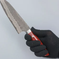 Takeshi Saji VG10 Cross Tsuchime Kurouchi Bunka 17 cm