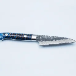 Takeshi Saji VG10 Cross Tsuchime Kurouchi Pinecone Petty 9 cm